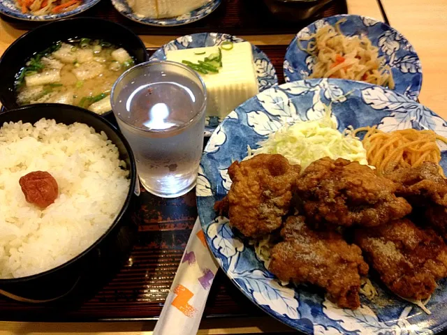 唐揚げ定食|すかラインさん