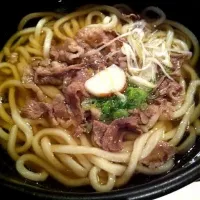 Snapdishの料理写真:お肉のおうどん|daikiさん