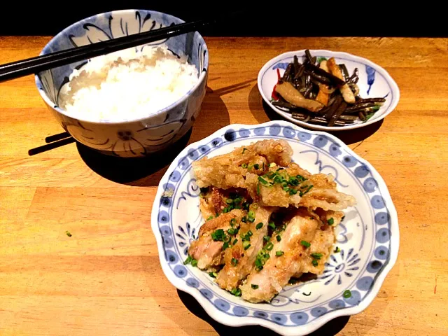 鶏天定食|前田 タカシさん