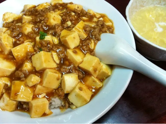 台湾料理屋の 麻婆飯|大石さん