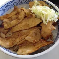 焼味豚丼|やなぼうさん