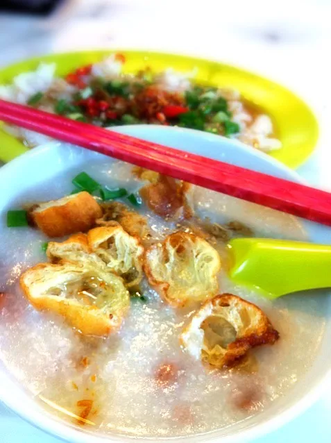 cuttlefish and peanut porridge|karen limさん