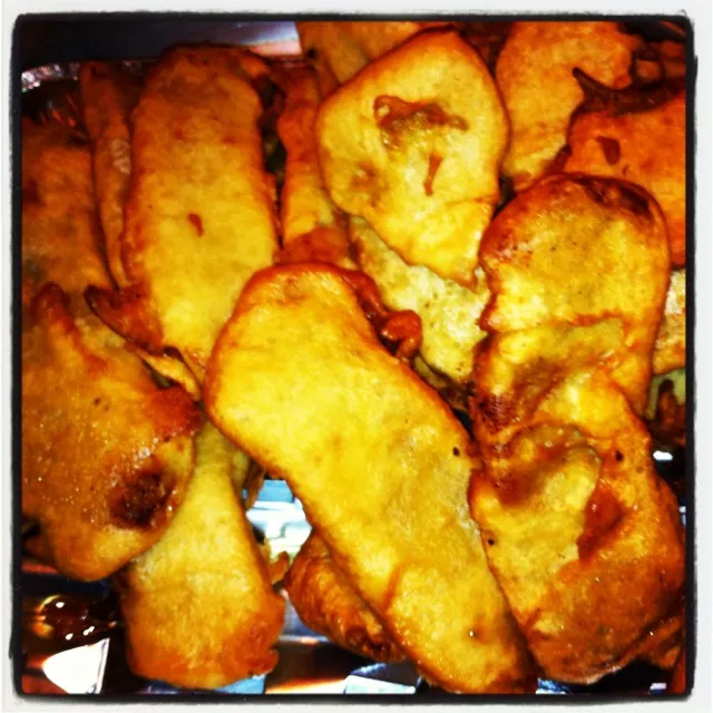 pisang goreng, baked banana|mimi roseさん