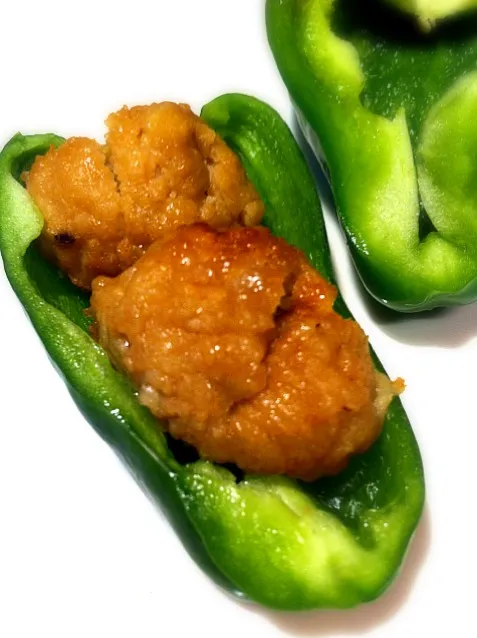 生ピーマン＋つくね|masaumeさん