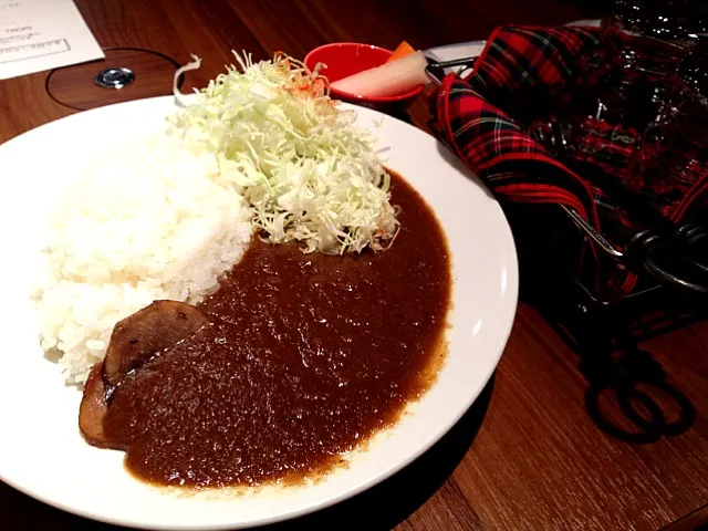 北浜名物！ 北浜タンカレーご飯大盛りにしちゃいました。|大阪カレー部長さん