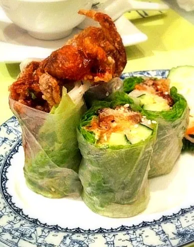 rice paper roll with soft shell crab|Kandyさん