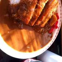 Snapdishの料理写真:渚のカツカレー大盛り¥500-|ニコるさん