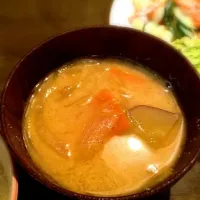 Snapdishの料理写真:miso soup|Mariko Kimbaraさん