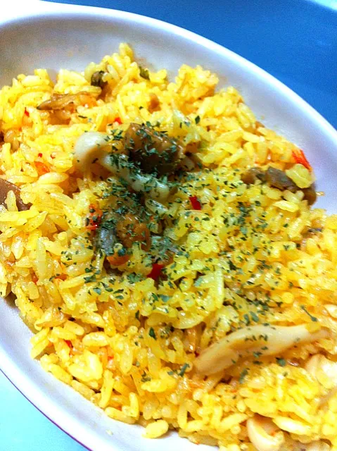 seafood paella|misaさん