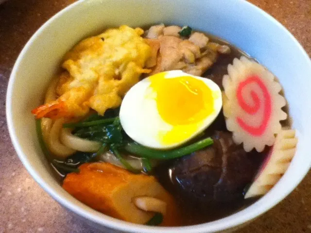 learning from youtube "Nabeyaki Udon" but mom said "i dont like it" sosad  :(|Hoさん