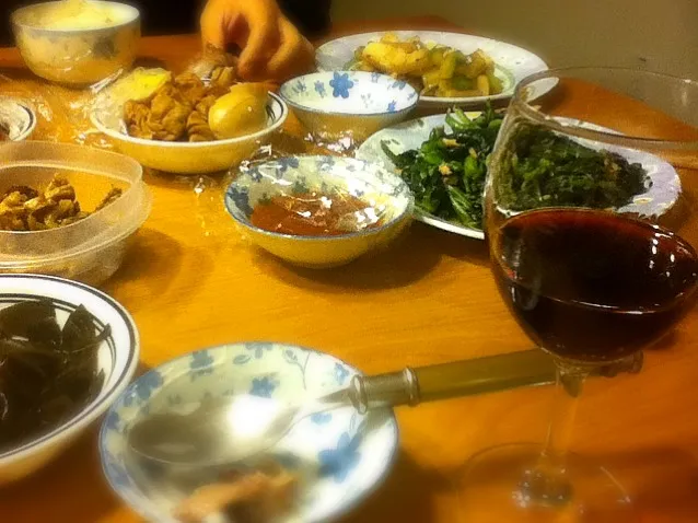 Snapdishの料理写真:duck, yogurt, and red wine|connieさん