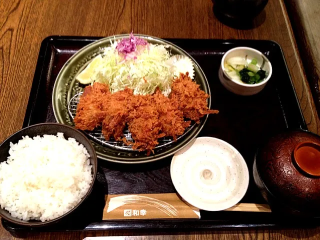 カキフライ定食|miiijimさん