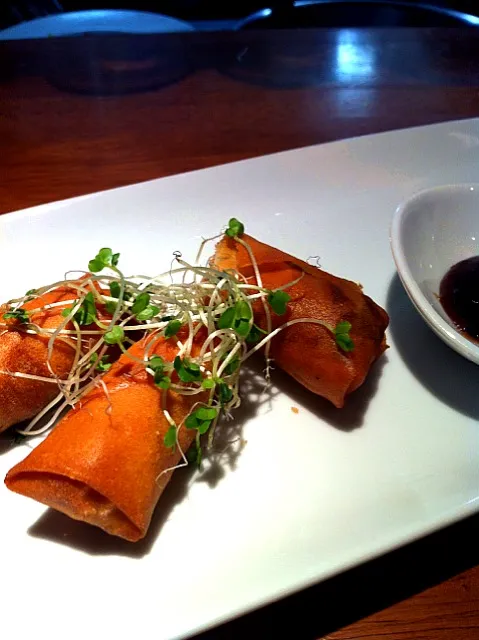 duck confit spring rolls - menu trials|lauren shannonさん