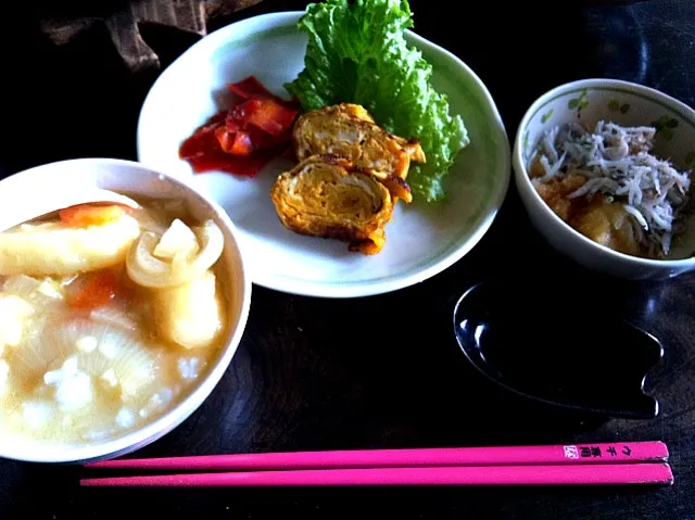 風邪ひきさんの昼ご飯|ぼーちゃんさん