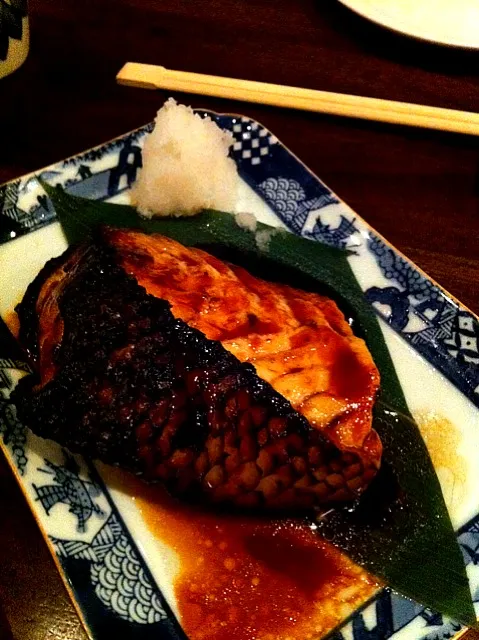 grilled miso black cod|mikko tanさん