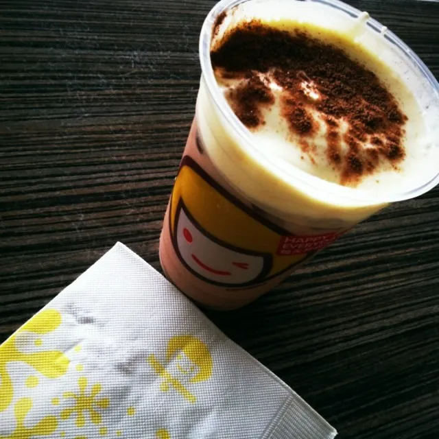 Cocoa with Rock Salt and Cheese|Abe Licudanさん