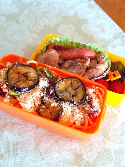 ナポリタン弁当|もふもふさん