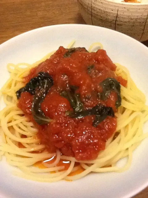 トマトソースパスタ|つばささん