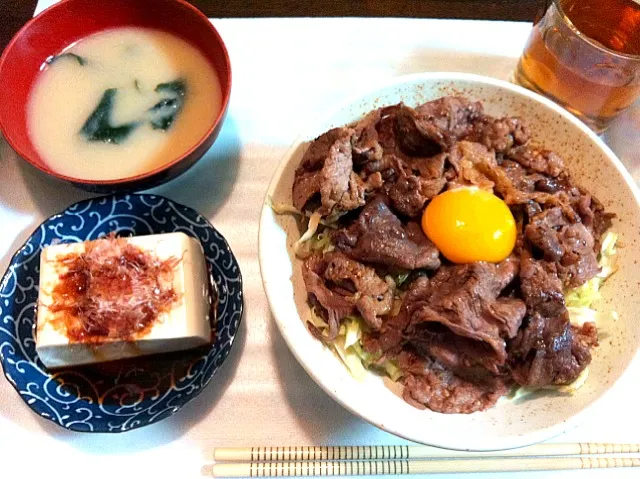 焼肉丼|mikuさん