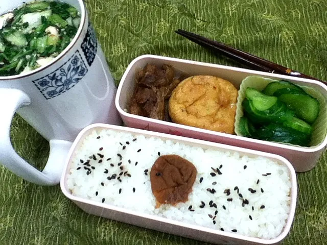 豚角煮弁当|hoppycowさん