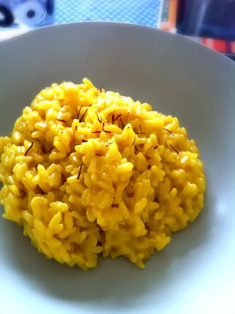 Snapdishの料理写真:Risotto allo zafferano|Marcoさん