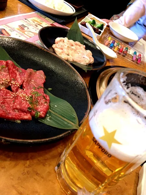 焼肉ランチ＆ビール♡|kyoさん