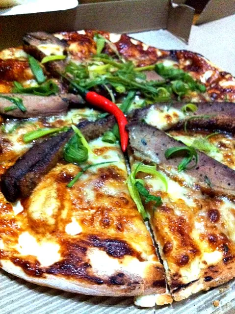 Peking duck pizza|Kakyouさん