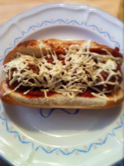 Hubby's Meatball Sub|http://melissasmenu.wordpress.com/さん