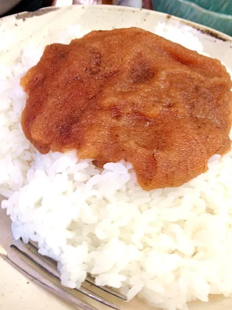 旨き飯は1人のチャレンジャーから生まれる タラコ飯 醤油漬け カレーに見えるけどタラコ飯(=´∀｀)人(´∀｀=)|gonさん