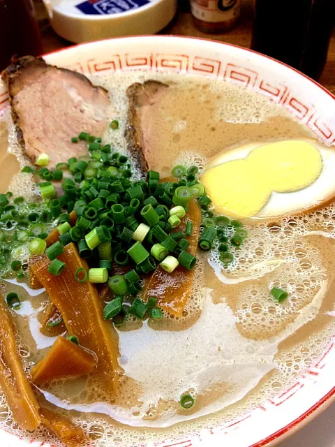 Snapdishの料理写真:だるまラーメン(๑´ڡ`๑)|さそりさん