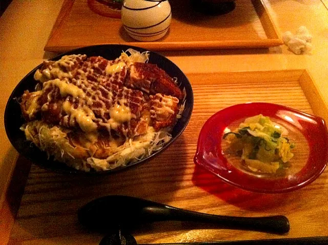 Snapdishの料理写真:ソースカツ丼|yuriさん