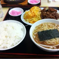 Snapdishの料理写真:焼肉麺|sachirokingさん