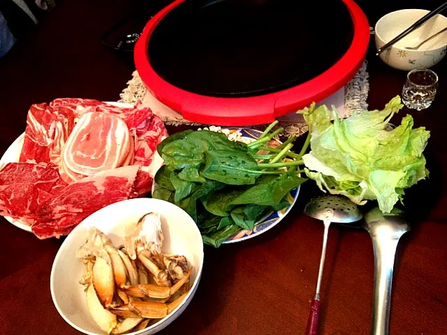 chinese hotpot for chinese new yr eve!!|nini little rainさん