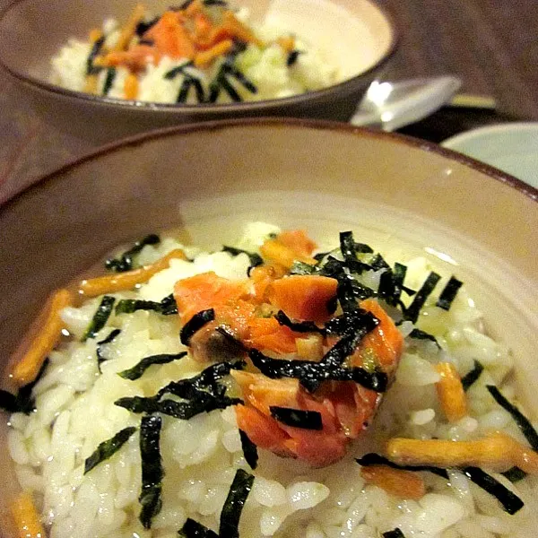 昼ごはんはサクッと鮭茶漬け|Keiさん