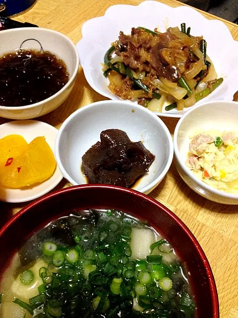 Snapdishの料理写真:晩ご飯|かおらいさん