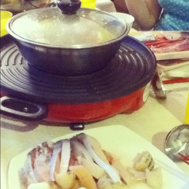 chinese new year steamboat|myleneさん