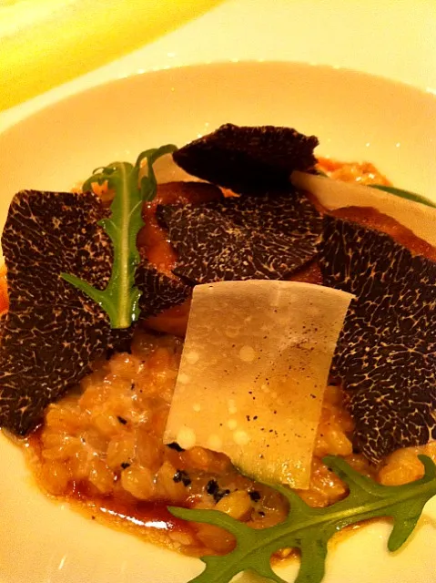 foie gras with black truffles and risotto|lauren shannonさん