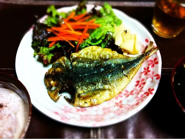 アジの干物の唐揚げ|ありささん