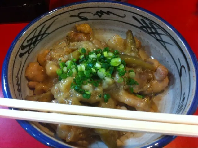 鶏と茄子のみぞれ煮|ししょうさん