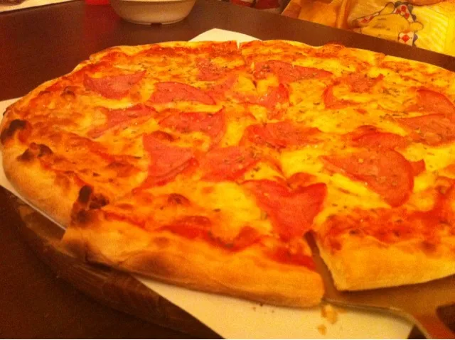 smoked ham.tomato n' cheese pizza|Brigitte Chuangさん