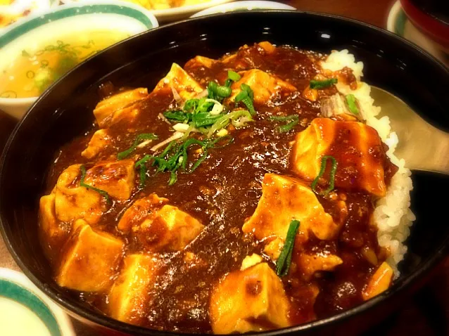 至高の麻婆豆腐丼！|友蔵さん