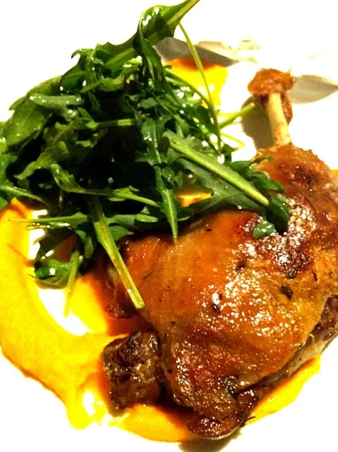 duck confit with sweet potato mash|karen limさん