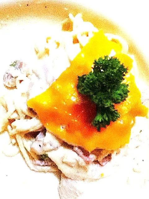 carbonara with cheddar cheese|don kevin lisingさん