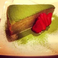 Lady M greentea crepe cake|amikokungさん