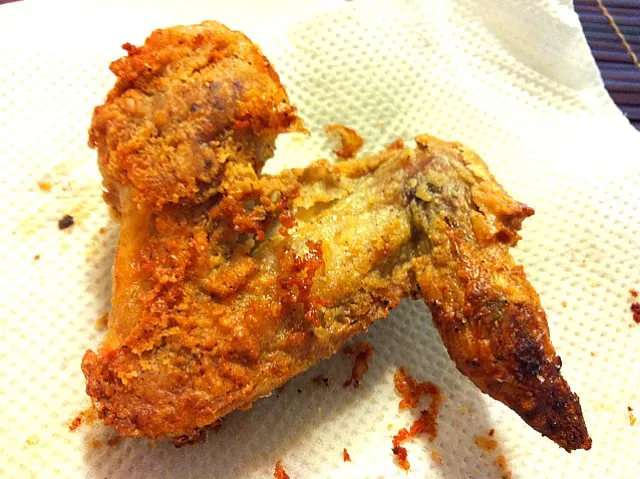 oven baked deep fried chicken wing|Gary Limさん