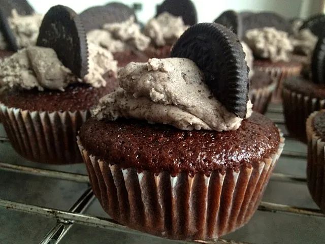 Snapdishの料理写真:Oreo cupcakes|sanne christensenさん