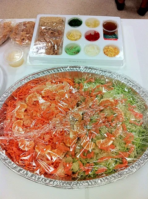 YuSheng...a fave on every Lunar New Yr prepared by fellow colleagues|Julia Aliさん