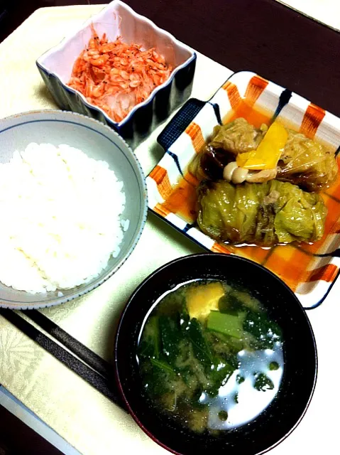 今日の晩御飯 日本篇 - dîner ce soir au japon|montrealさん