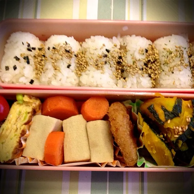 Snapdishの料理写真:今日のお弁当|hanaさん