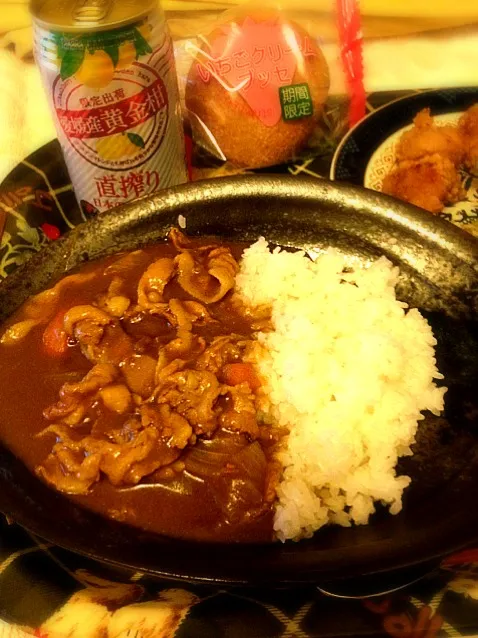 Snapdishの料理写真:今日はカレーライスだよ。|maroさん